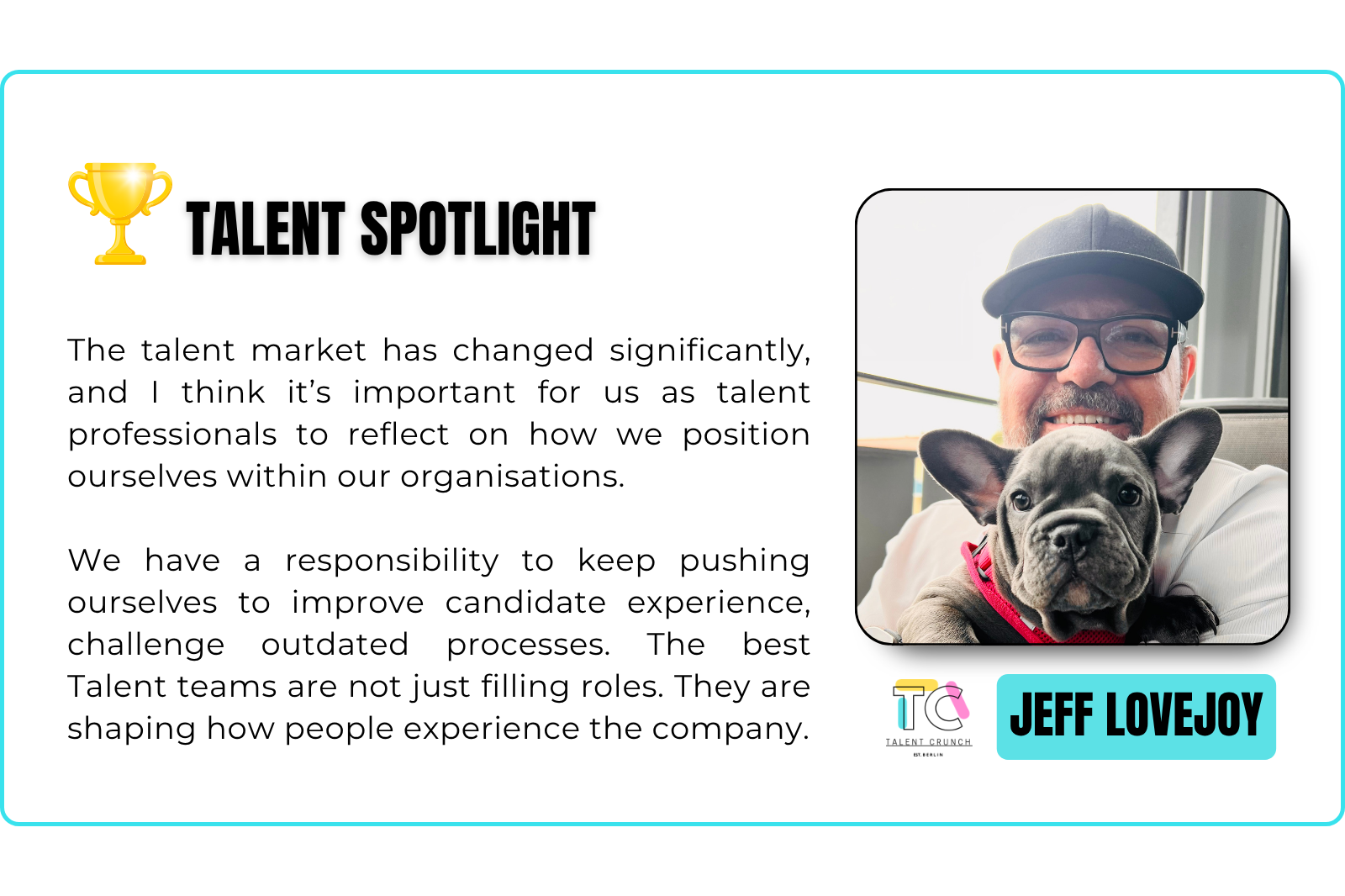 Talent Spotlight — Jeff Lovejoy (No. 4 — 2026)