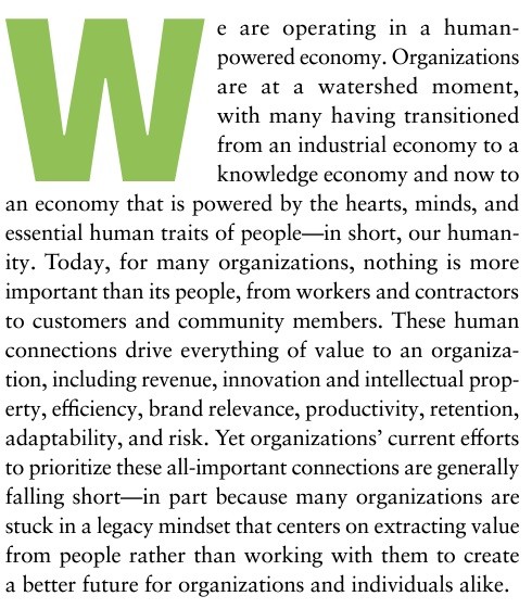 Deloitte Global Human Capital Trends 2024 — quote on the human-powered economy